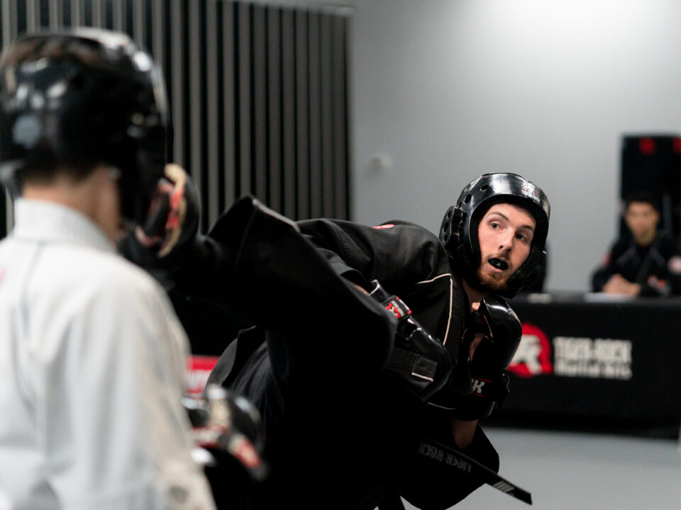 adult martial arts training